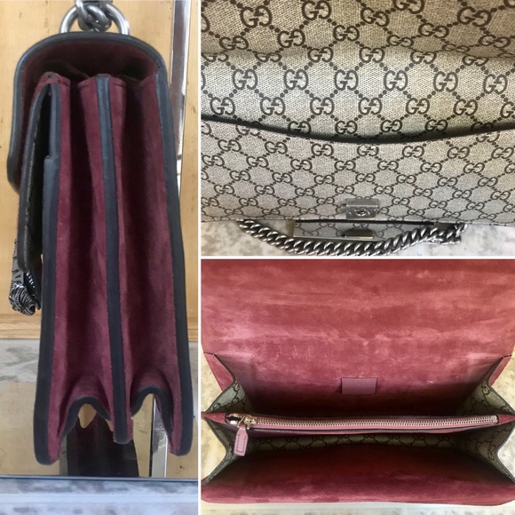 SOLD GUCCI Dionysus GG Blooms Small Chain Bag - Picture 7 of 8